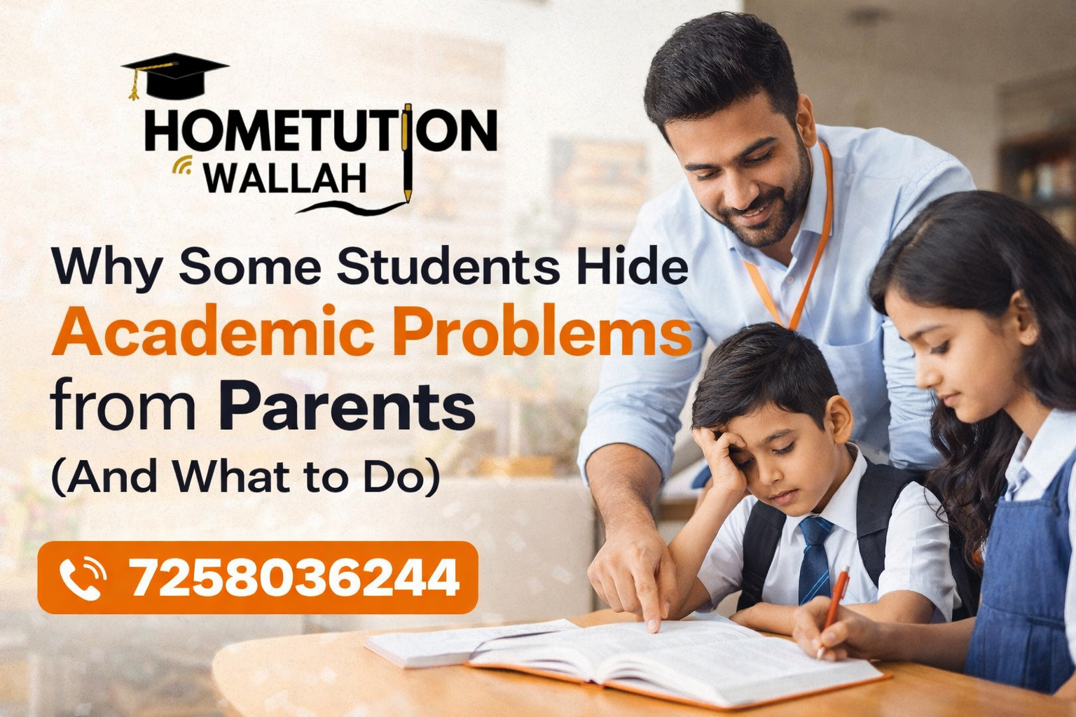 why students hide study issues from parents and how to solve it